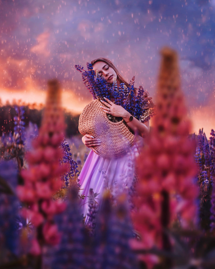 I Travel The World To Photograph Girls In Dresses Against Backgrounds Of The Most Beautiful Places (Again)