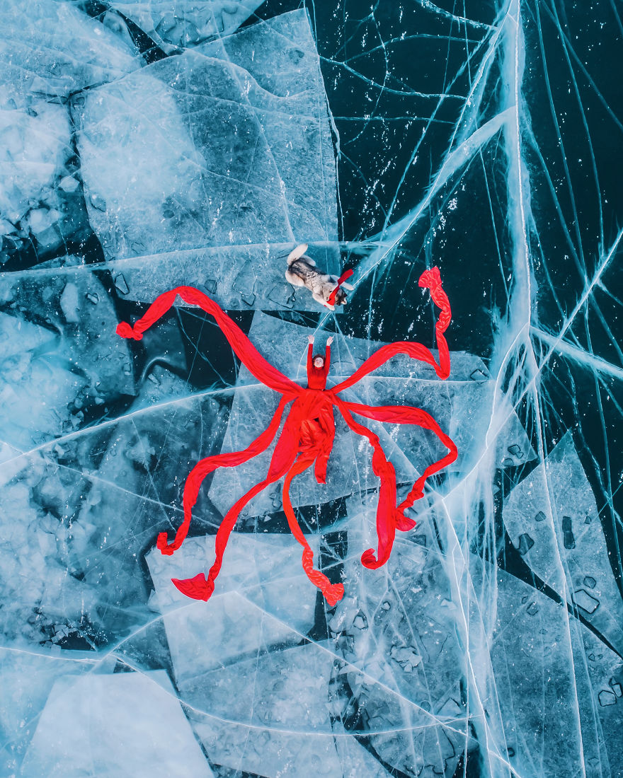 I Travel The World To Photograph Girls In Dresses Against Backgrounds Of The Most Beautiful Places (Again)