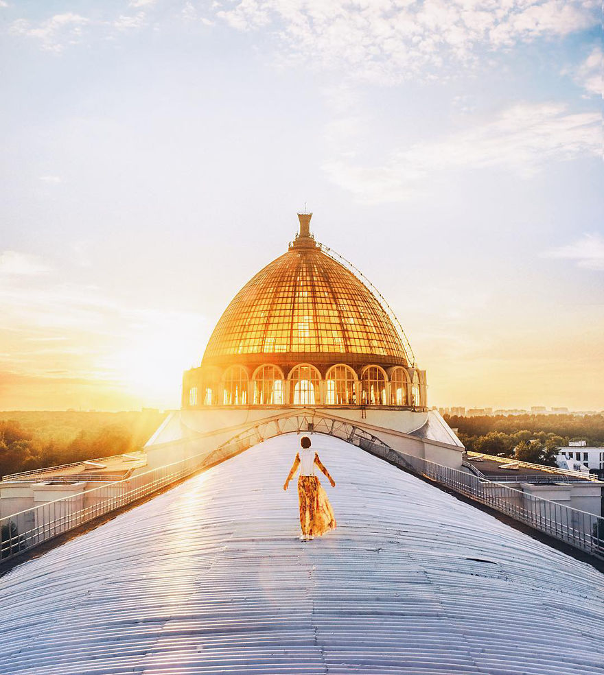 I Travel The World To Photograph Girls In Dresses Against Backgrounds Of The Most Beautiful Places (Again)