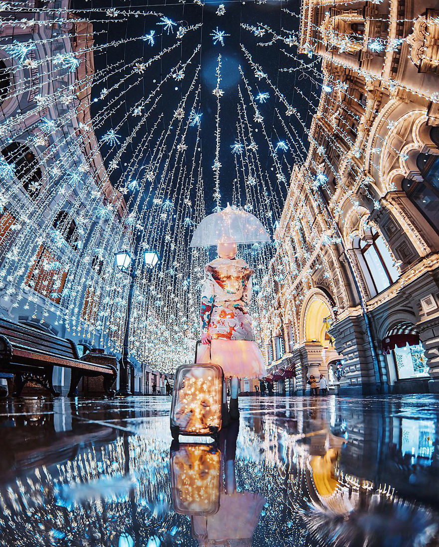 I Travel The World To Photograph Girls In Dresses Against Backgrounds Of The Most Beautiful Places (Again)