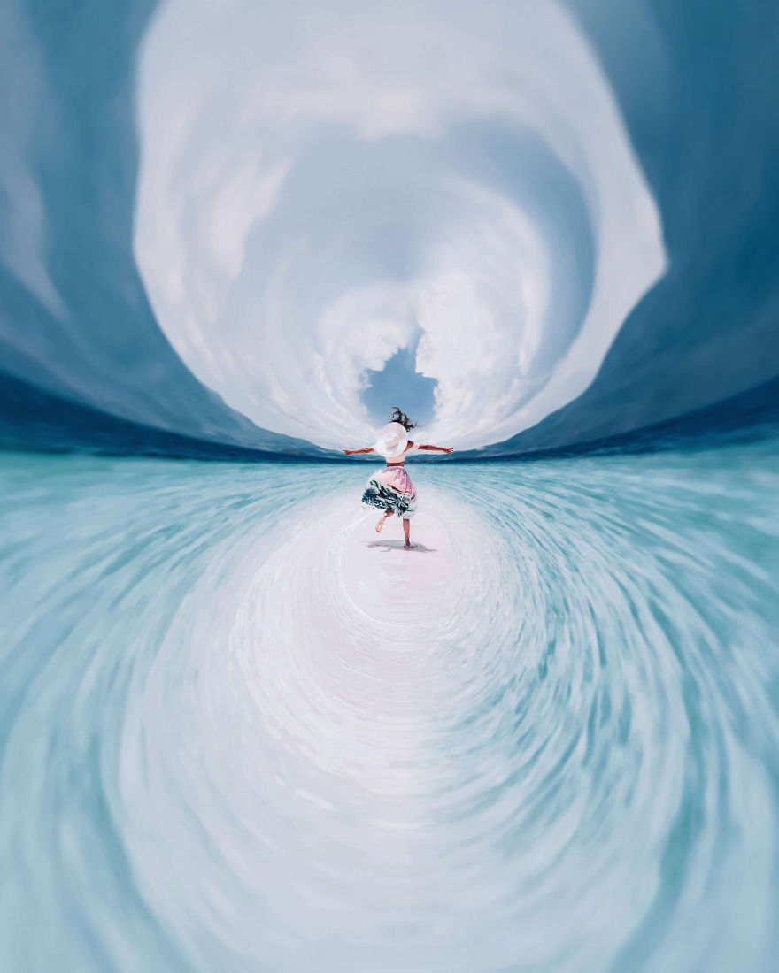 I Travel The World To Photograph Girls In Dresses Against Backgrounds Of The Most Beautiful Places (Again)