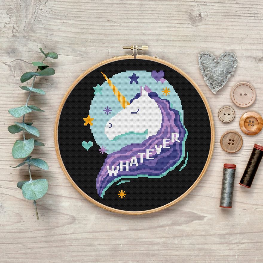 I Am A Cross Stitch Designer And You're Going To Love My Funny Designs