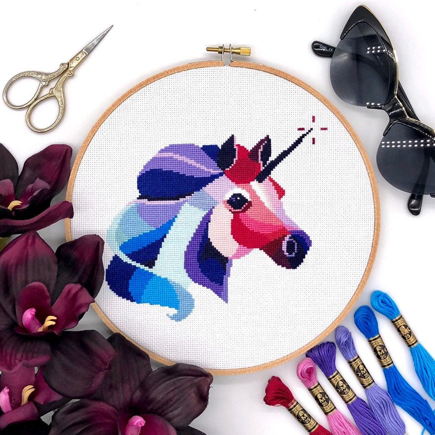 I Am A Cross Stitch Designer And You're Going To Love My Funny Designs