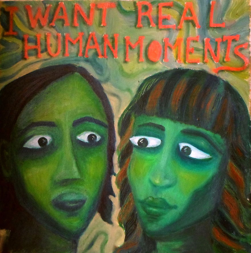 I Am Making Pictures To Show What Is Behind My Eyelids