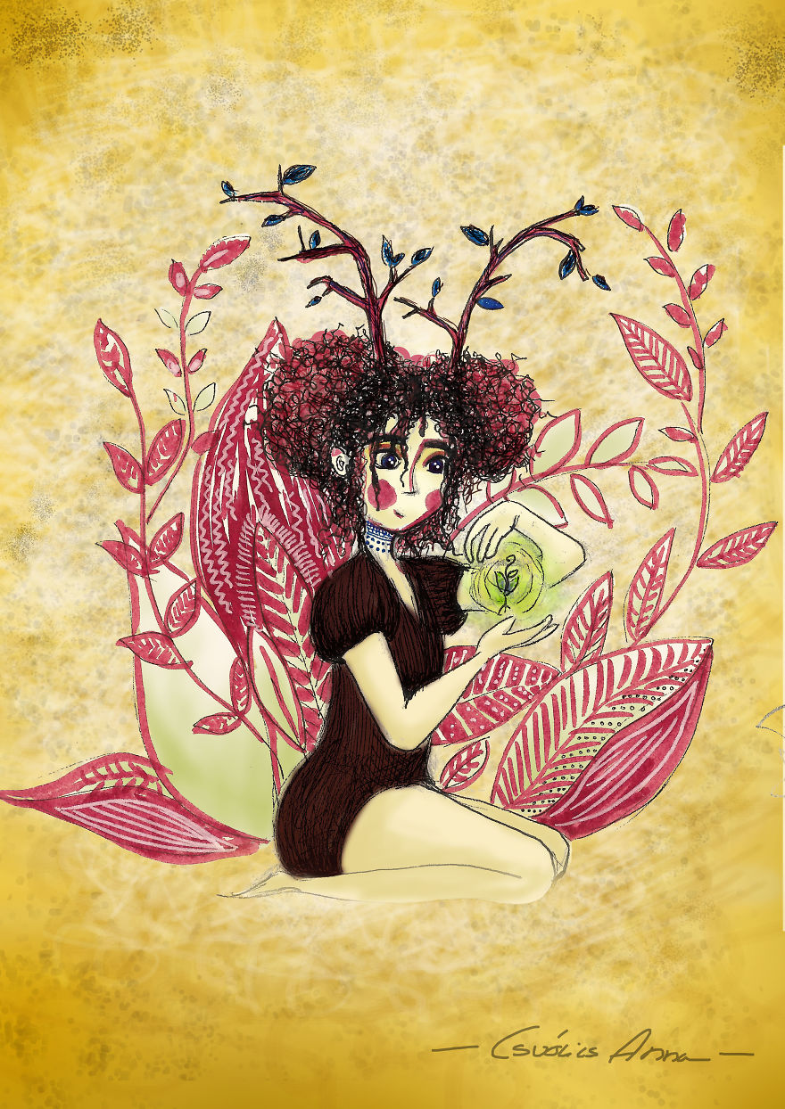 I Am Making Pictures To Show What Is Behind My Eyelids