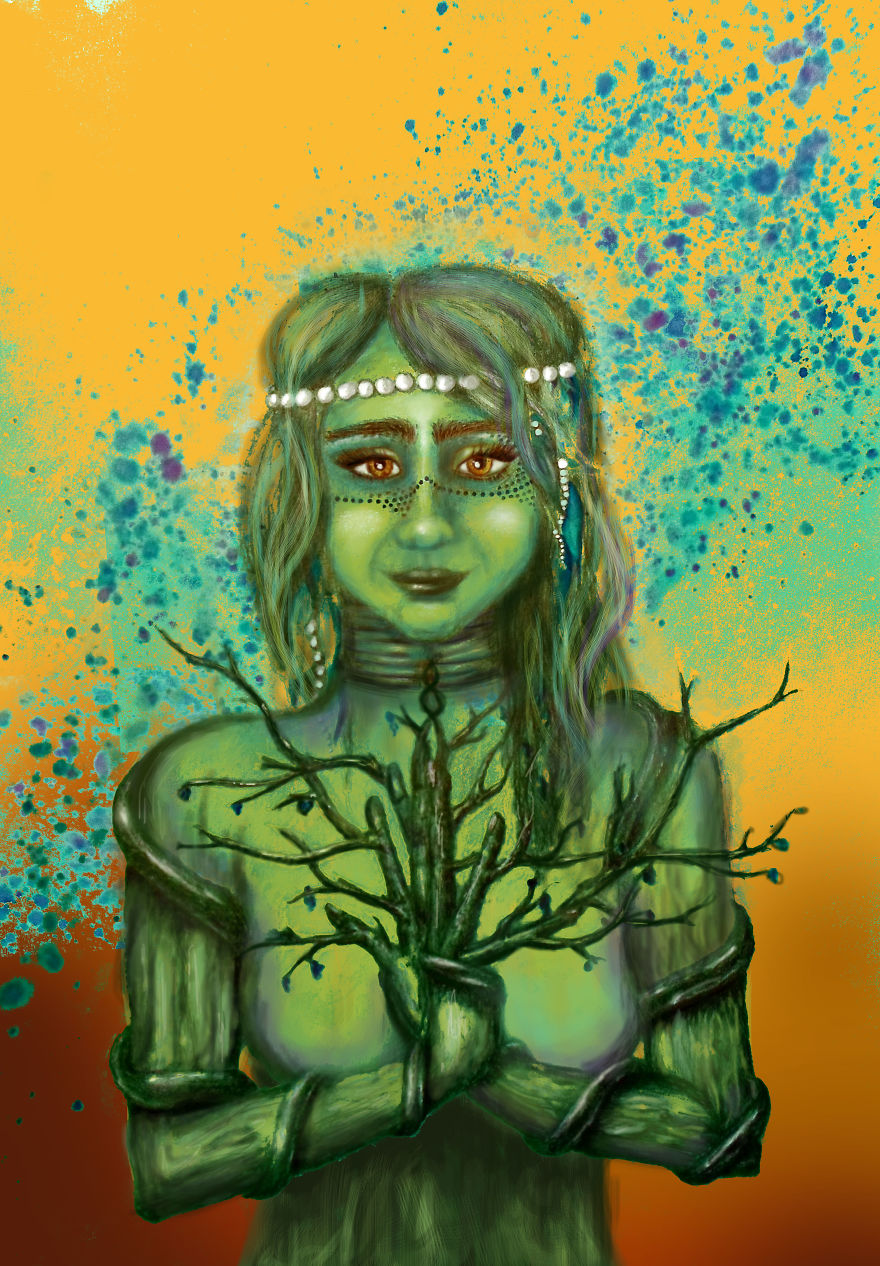 I Am Making Pictures To Show What Is Behind My Eyelids