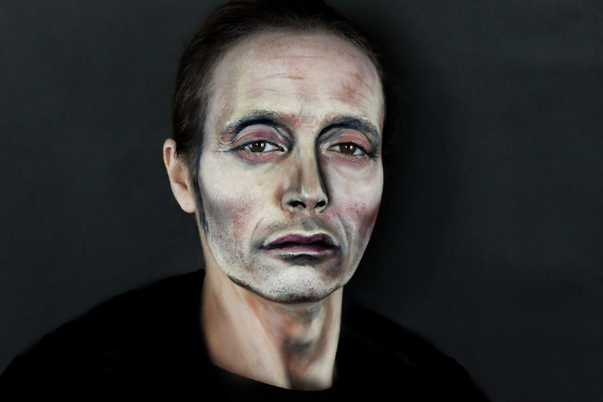 I Create Creepy And Creative Make-UPS