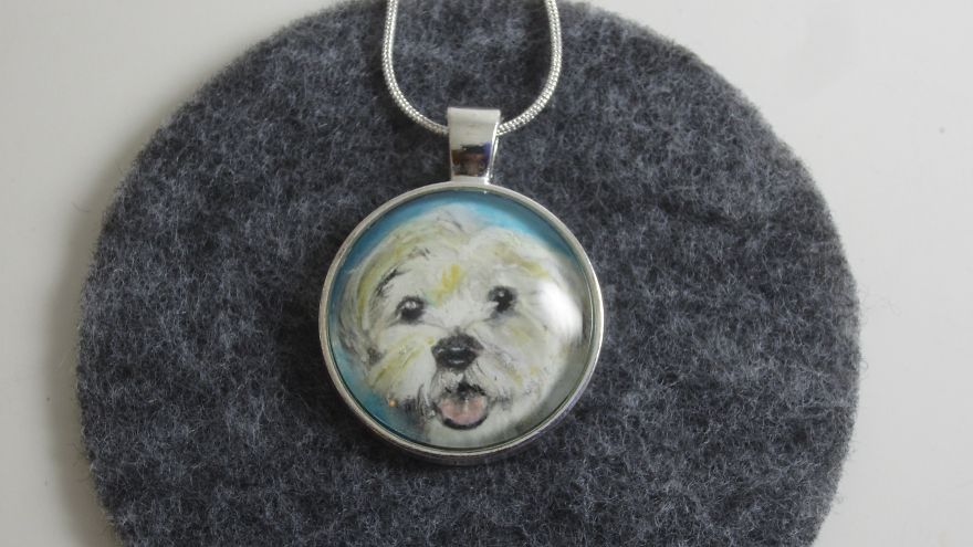 I Hand Paint 1-Inch Pet Portraits (20 Pics)