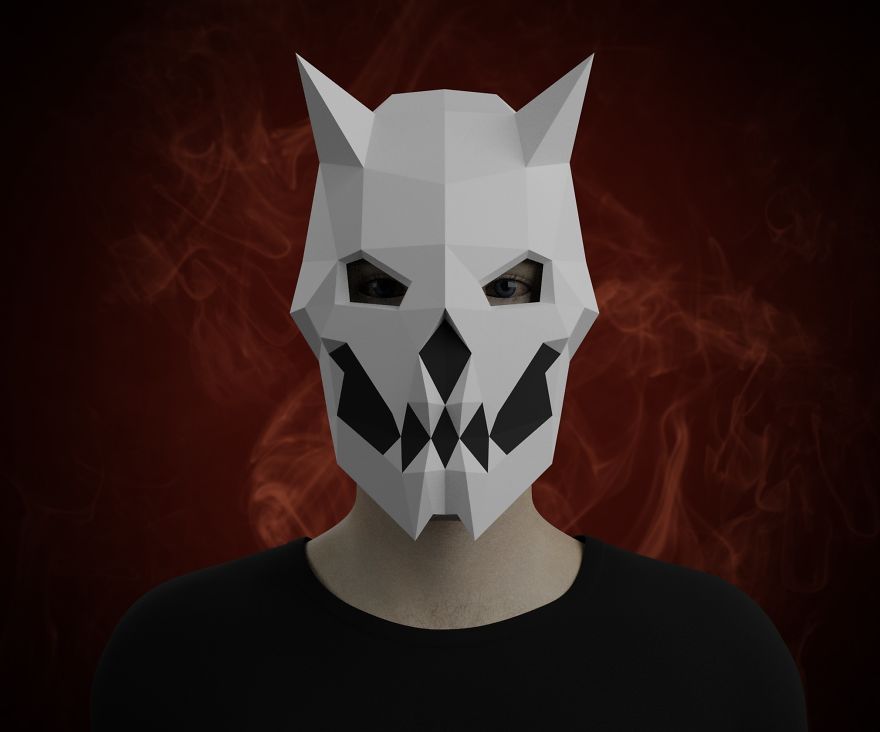 I Made Scary Halloween Paper Craft Masks! I Made Scary Halloween Paper Craft Masks!