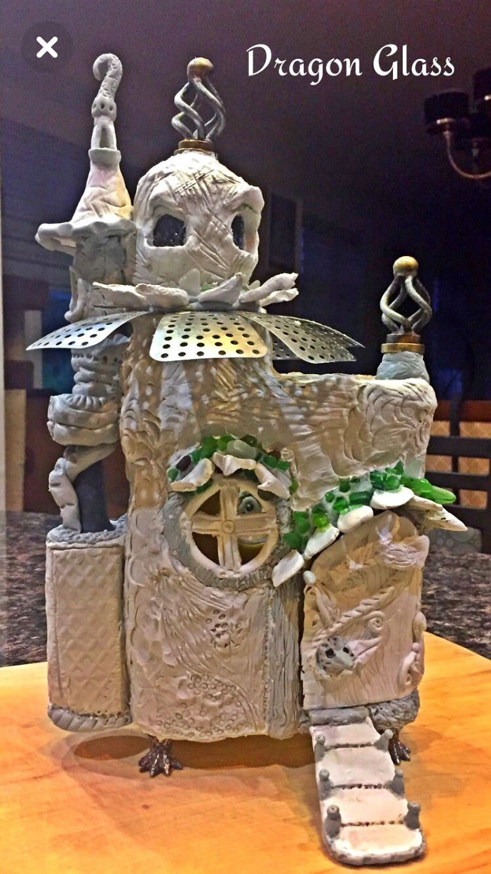 I Make Fairy Houses With Recycled Materials