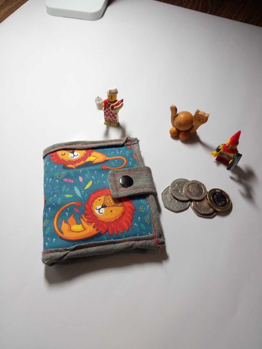 I Make Cute Fabric Wallets Because Life Is Too Serious And We Need Fun Practical Things