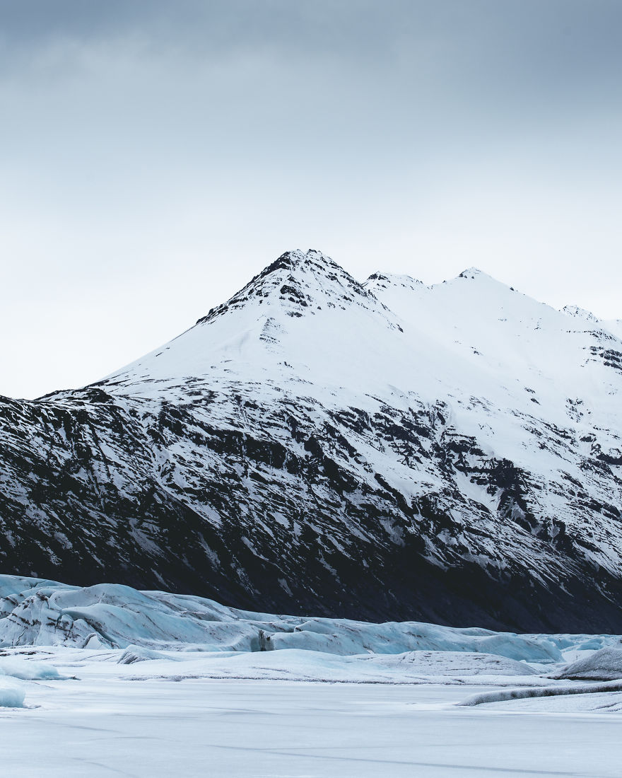 Snowy Peaks, And Glacier, What Else Can You Ask For
