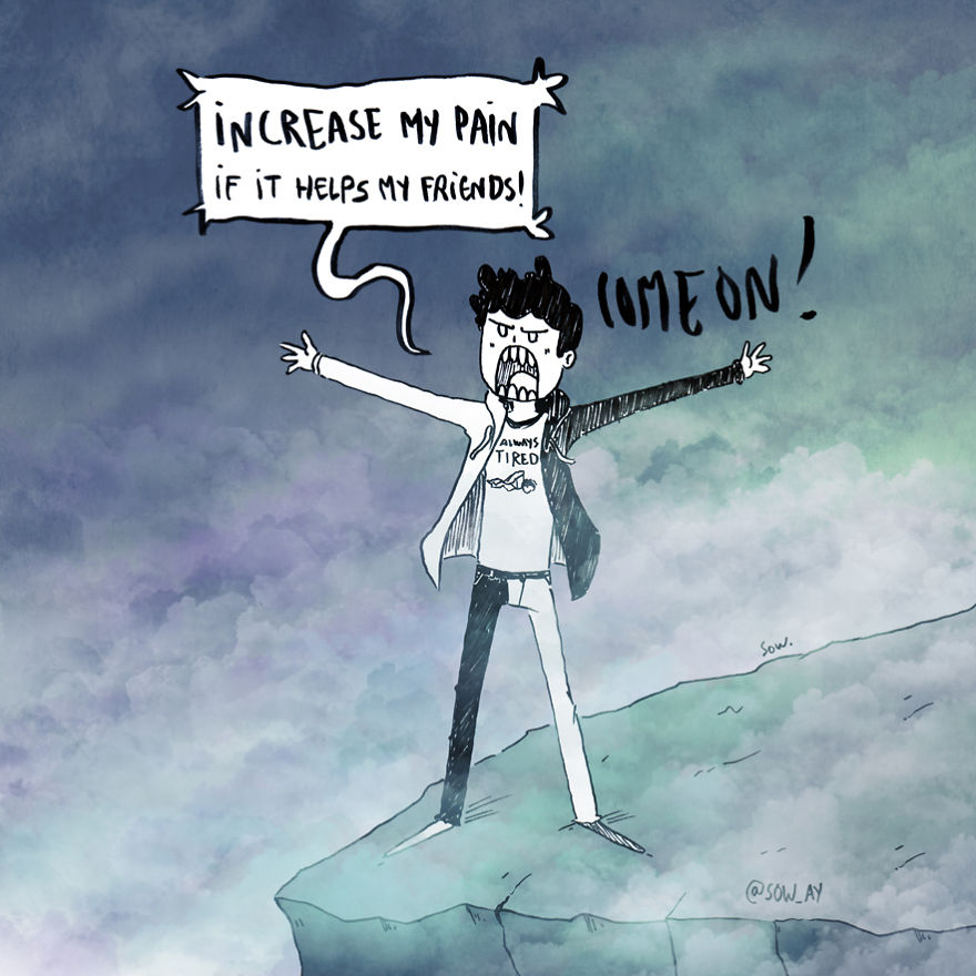 I Illustrate My Darkest Thoughts To Help People Understand What It’s Like To Suffer From Mental Illness (New Pics)