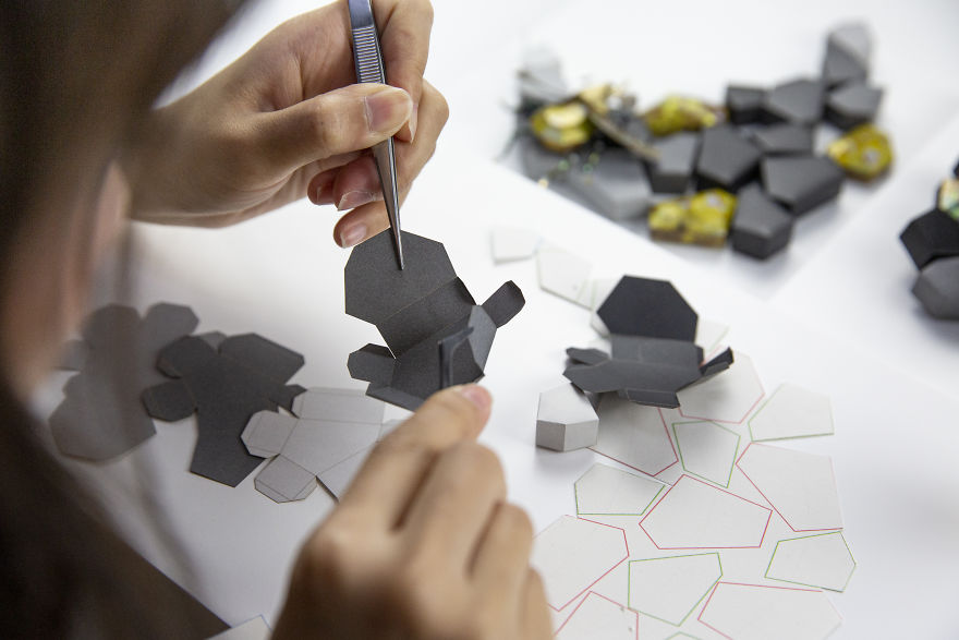 Our 26 Pics Of An Intricate Jewelry Series Made Almost Entirely From Paper