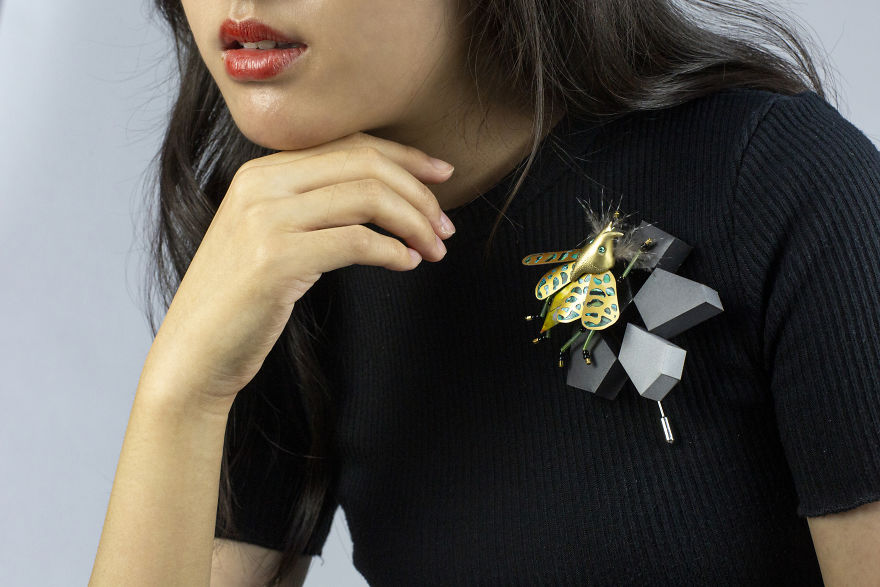 Our 26 Pics Of An Intricate Jewelry Series Made Almost Entirely From Paper