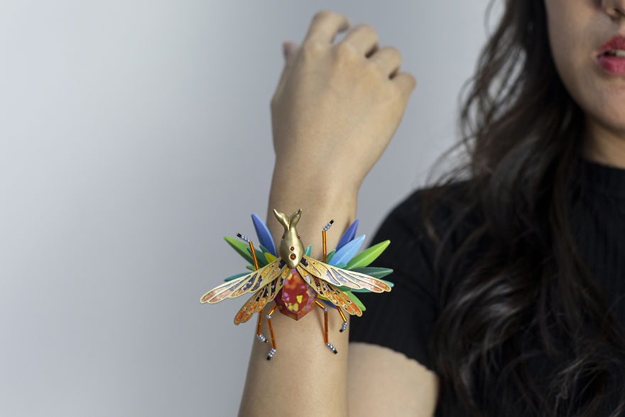 Our 26 Pics Of An Intricate Jewelry Series Made Almost Entirely From Paper