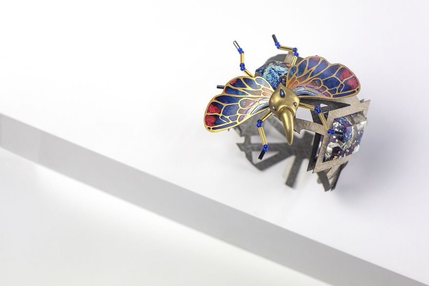 Our 26 Pics Of An Intricate Jewelry Series Made Almost Entirely From Paper