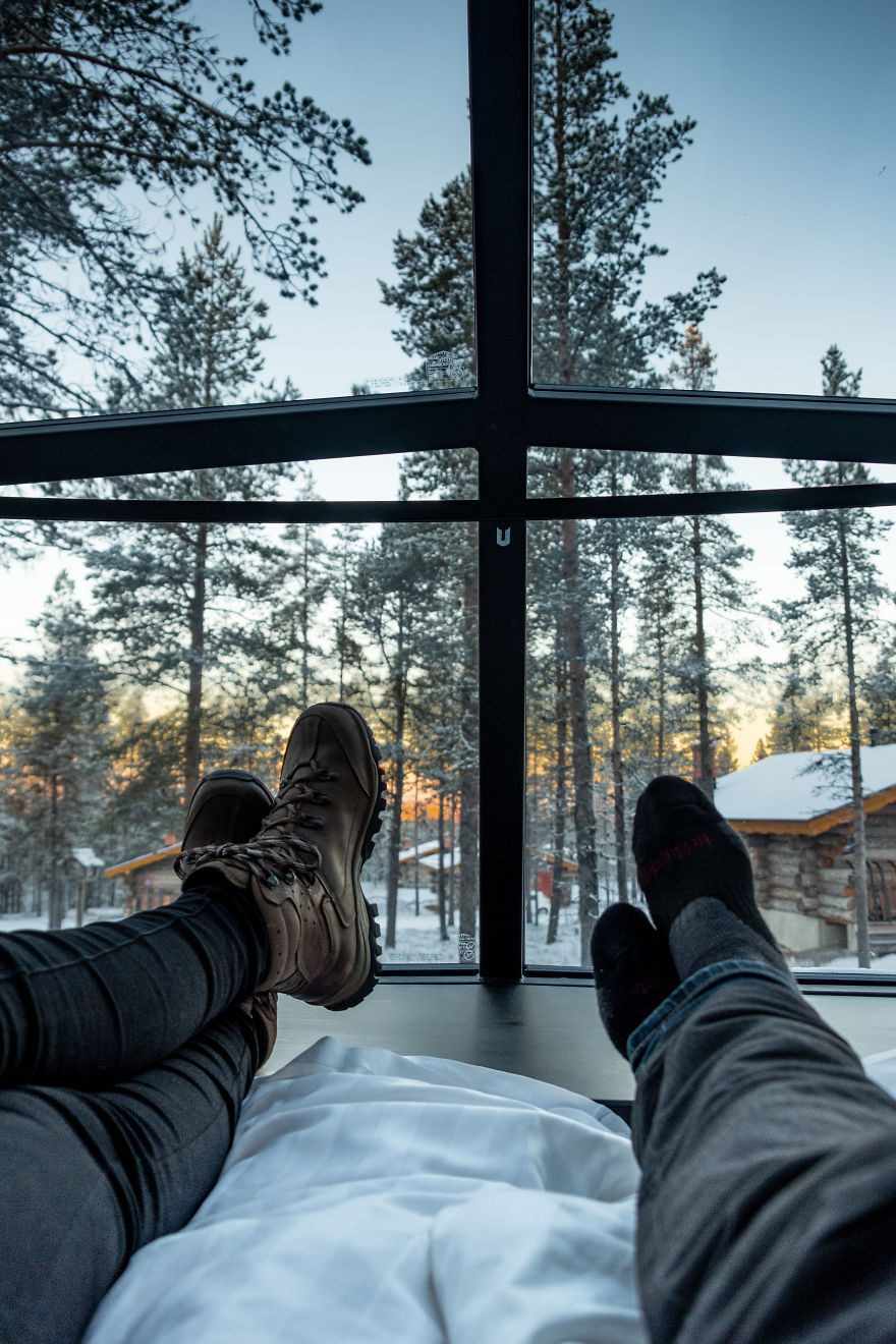 I Stayed In The Kakslauttanen Arctic Resort