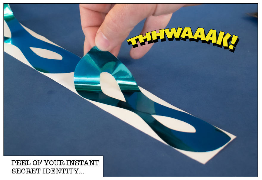 Literal 'Masking Tape' For Instant Superheroes