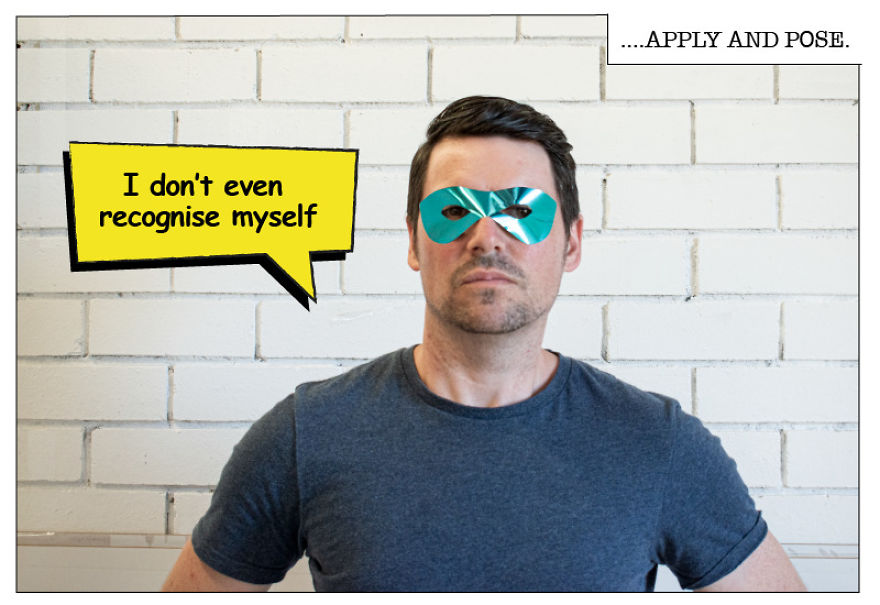 Literal 'Masking Tape' For Instant Superheroes Literal 'Masking Tape' For Instant Superheroes