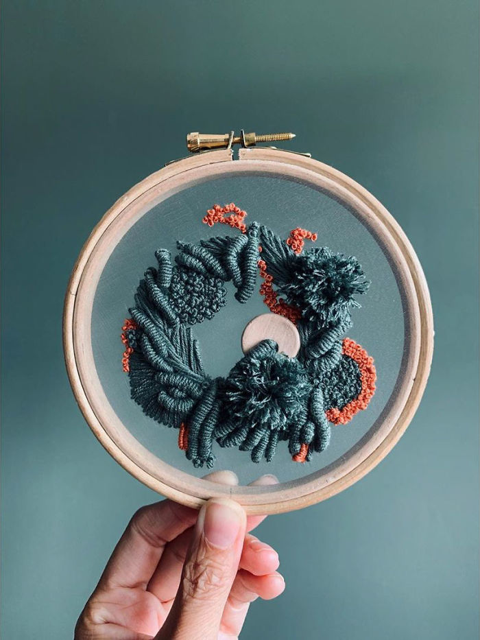 My Three-Dimensional Embroideries Inspired By Oceanic And Botanical Forms My Three-Dimensional Embroideries Inspired By Oceanic And Botanical Forms