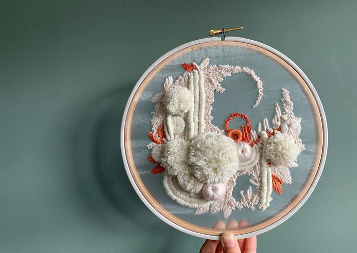 My Three-Dimensional Embroideries Inspired By Oceanic And Botanical Forms My Three-Dimensional Embroideries Inspired By Oceanic And Botanical Forms