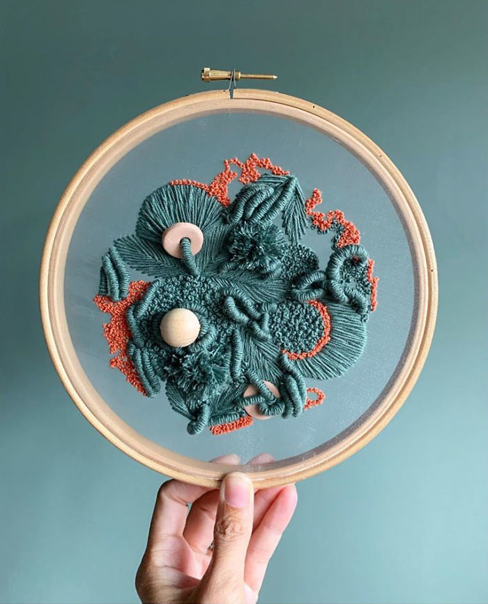 My Three-Dimensional Embroideries Inspired By Oceanic And Botanical Forms My Three-Dimensional Embroideries Inspired By Oceanic And Botanical Forms
