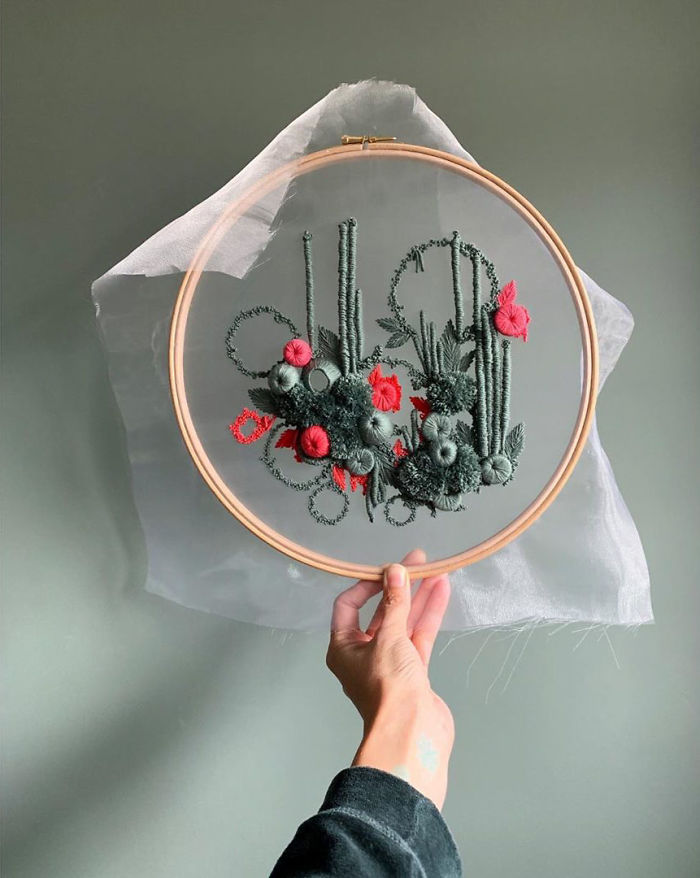 My Three-Dimensional Embroideries Inspired By Oceanic And Botanical Forms My Three-Dimensional Embroideries Inspired By Oceanic And Botanical Forms