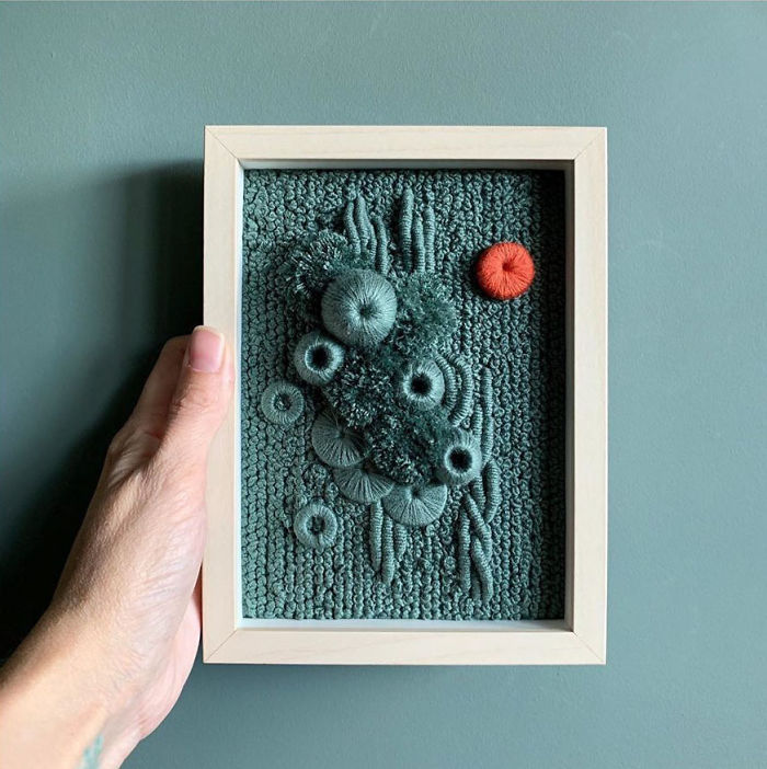 My Three-Dimensional Embroideries Inspired By Oceanic And Botanical Forms My Three-Dimensional Embroideries Inspired By Oceanic And Botanical Forms
