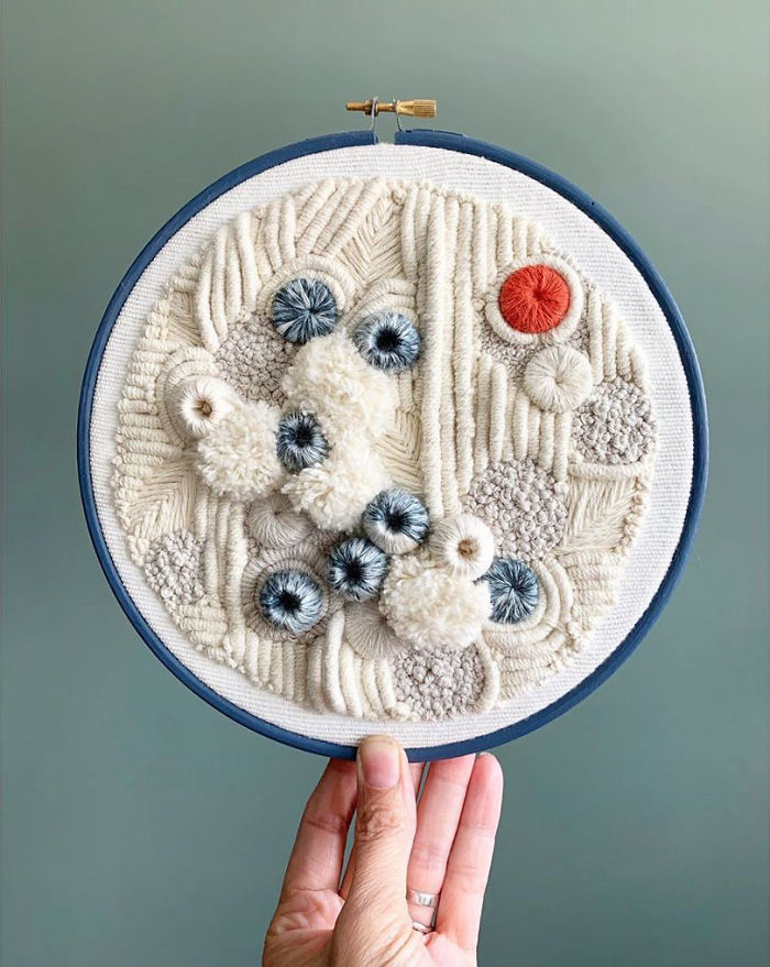 My Three-Dimensional Embroideries Inspired By Oceanic And Botanical Forms My Three-Dimensional Embroideries Inspired By Oceanic And Botanical Forms