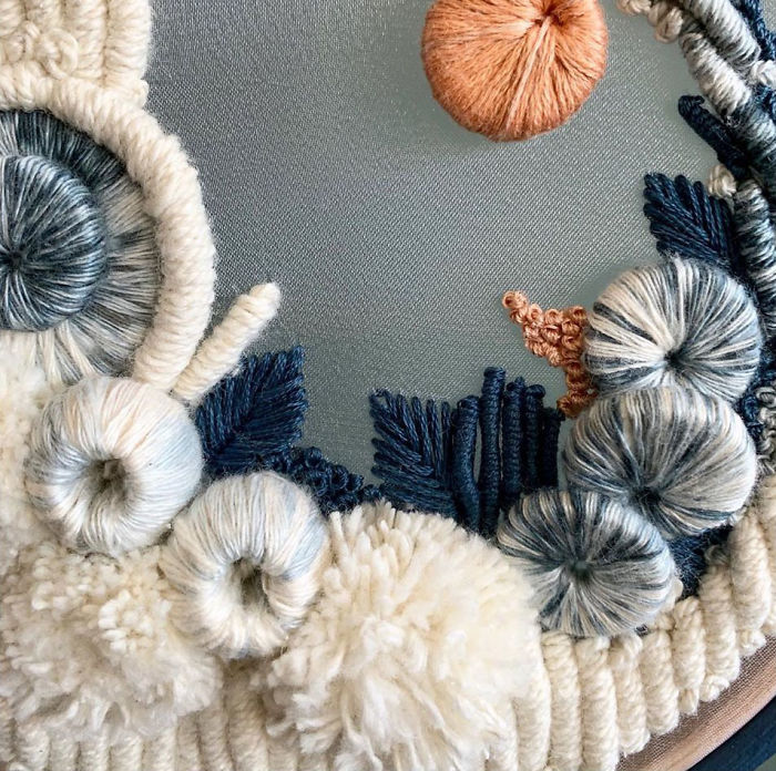 My Three-Dimensional Embroideries Inspired By Oceanic And Botanical Forms My Three-Dimensional Embroideries Inspired By Oceanic And Botanical Forms