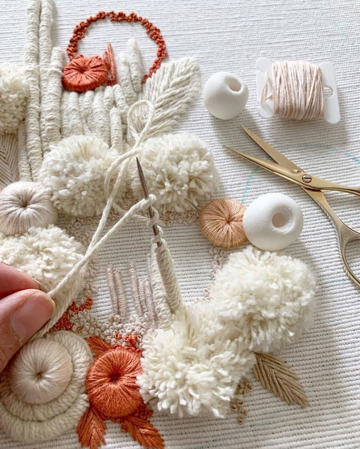 My Three-Dimensional Embroideries Inspired By Oceanic And Botanical Forms My Three-Dimensional Embroideries Inspired By Oceanic And Botanical Forms