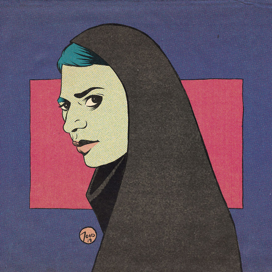 A Girl Walks Home Alone At Night