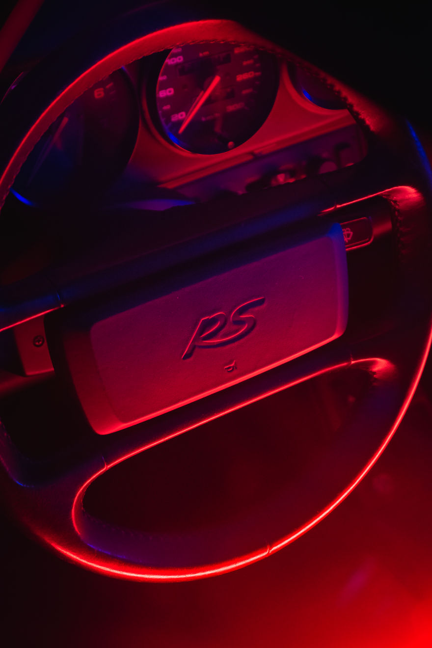 'neon' Porsche Shoot Inspired By 'Drive'