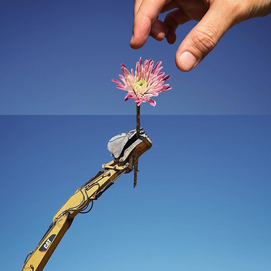 This Artist Combines Photographs To Create Surreal Scenes From Everyday Life