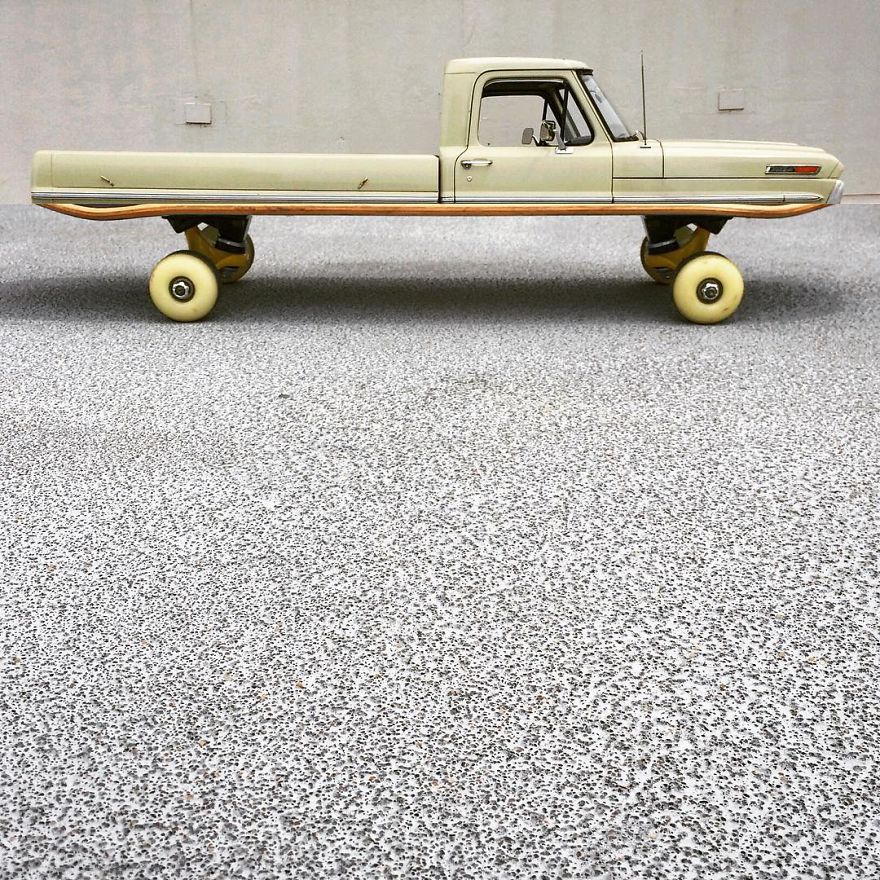 This Artist Combines Photographs To Create Surreal Scenes From Everyday Life