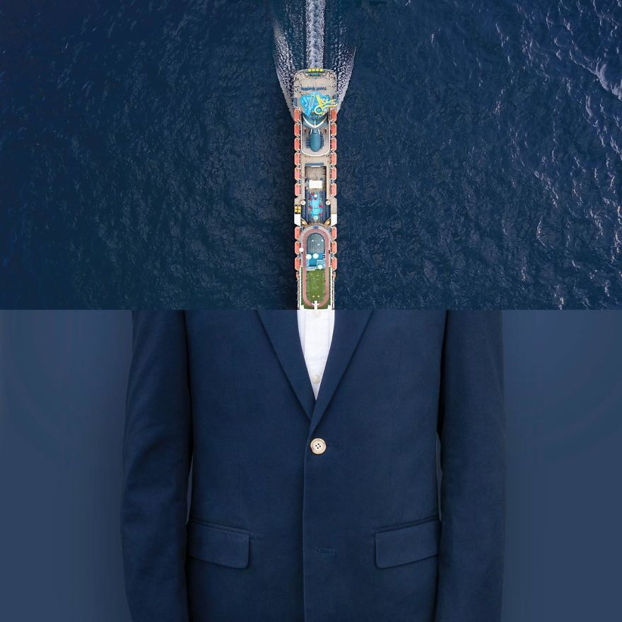 This Artist Combines Photographs To Create Surreal Scenes From Everyday Life