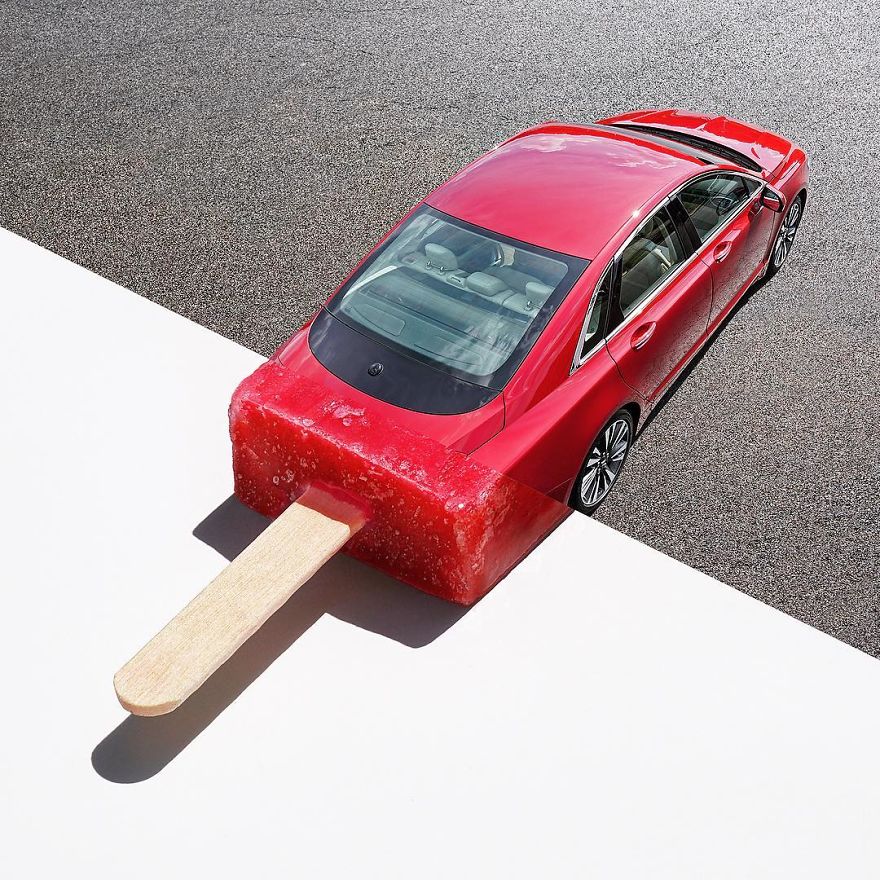 This Artist Combines Photographs To Create Surreal Scenes From Everyday Life