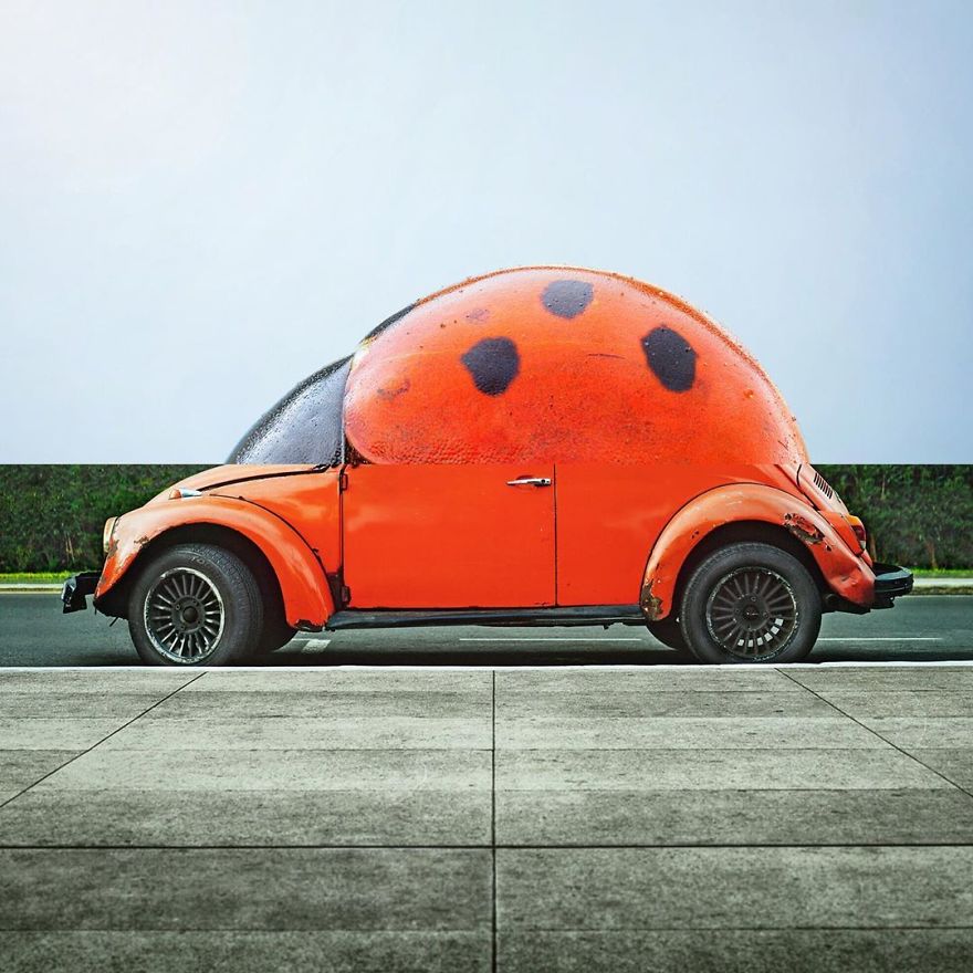 This Artist Combines Photographs To Create Surreal Scenes From Everyday Life