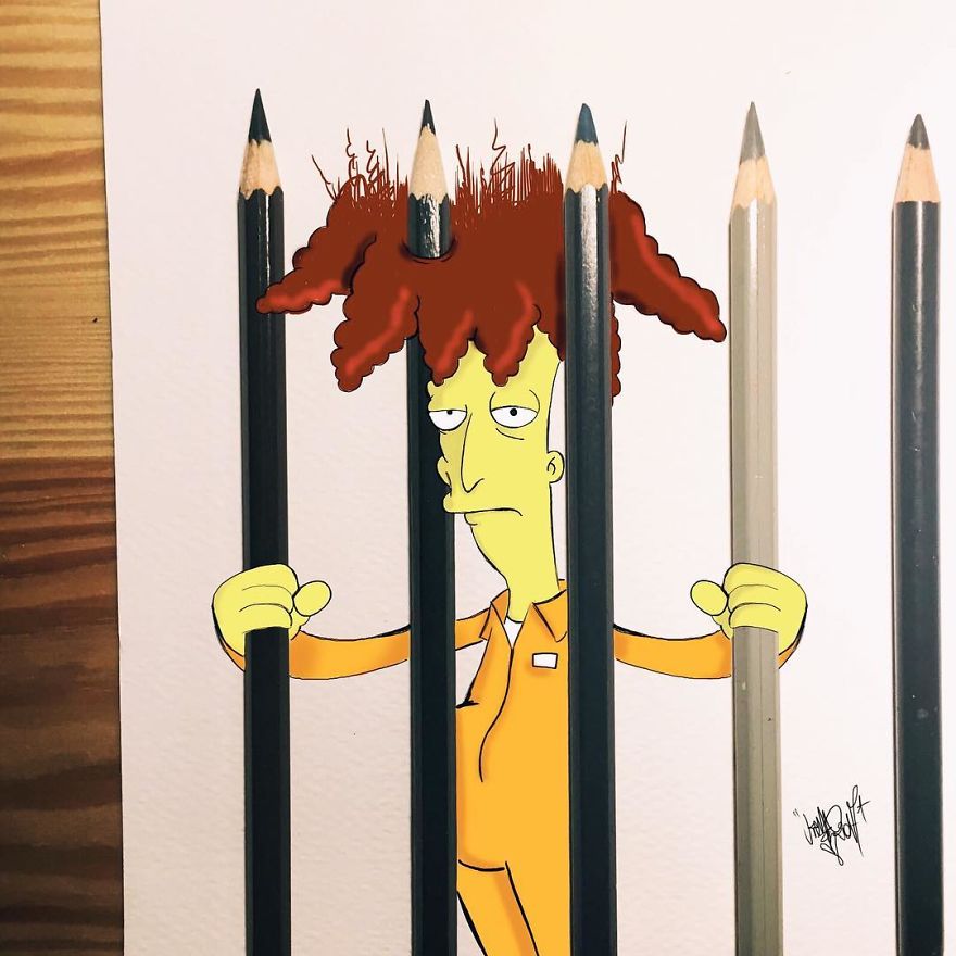 This Artist Makes His 3D Drawings Jump Off The Paper