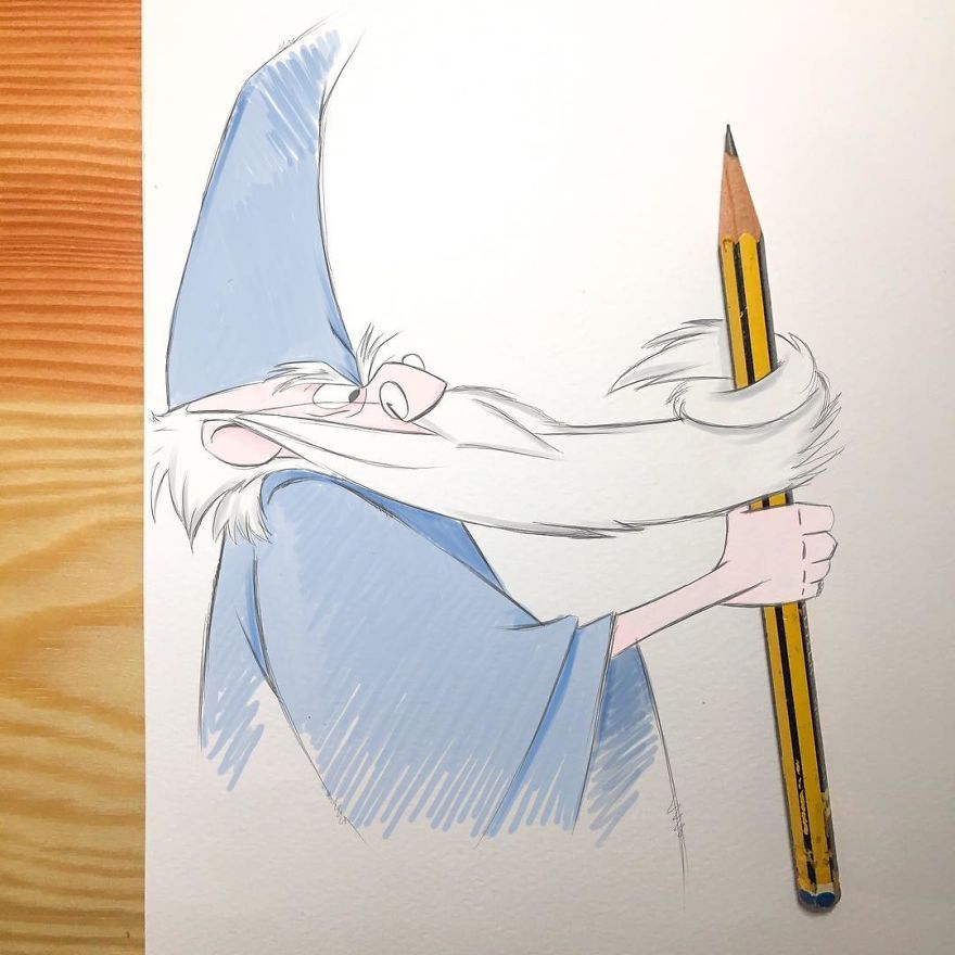 This Artist Makes His 3D Drawings Jump Off The Paper