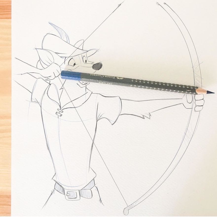 This Artist Makes His 3D Drawings Jump Off The Paper