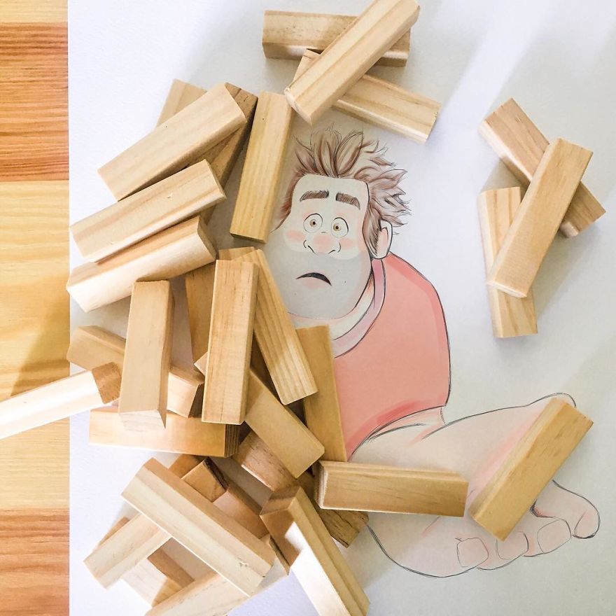 This Artist Makes His 3D Drawings Jump Off The Paper