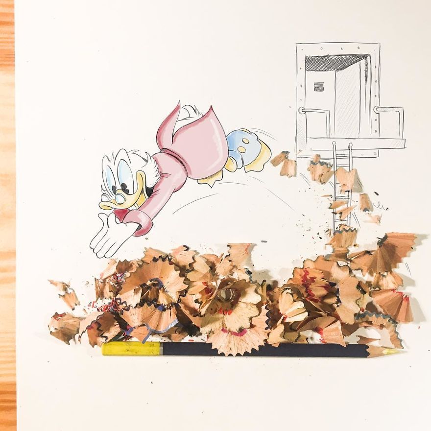 This Artist Makes His 3D Drawings Jump Off The Paper