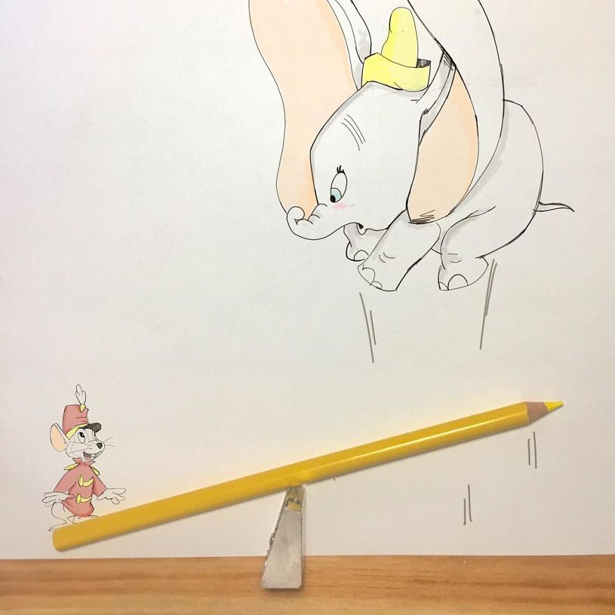 This Artist Makes His 3D Drawings Jump Off The Paper