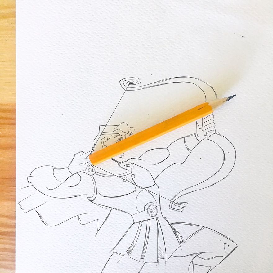 This Artist Makes His 3D Drawings Jump Off The Paper