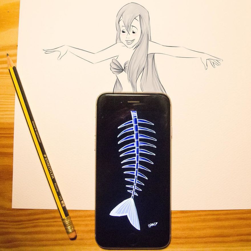 This Artist Makes His 3D Drawings Jump Off The Paper