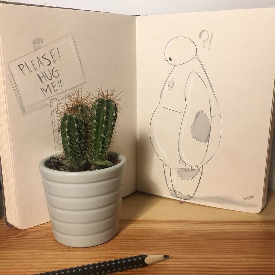 This Artist Makes His 3D Drawings Jump Off The Paper