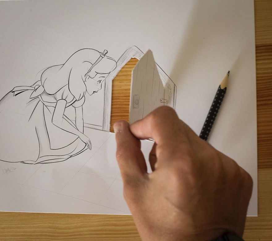 This Artist Makes His 3D Drawings Jump Off The Paper