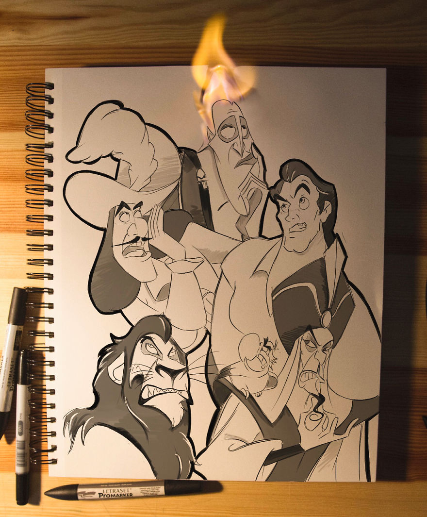 This Artist Makes His 3D Drawings Jump Off The Paper